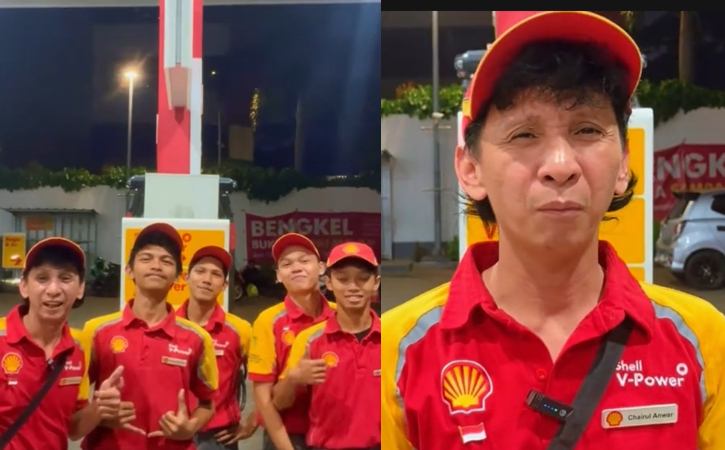 Pegawai SPBU Shell diPHK